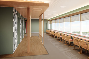 SH by the square hotel京都木屋町のエントランス